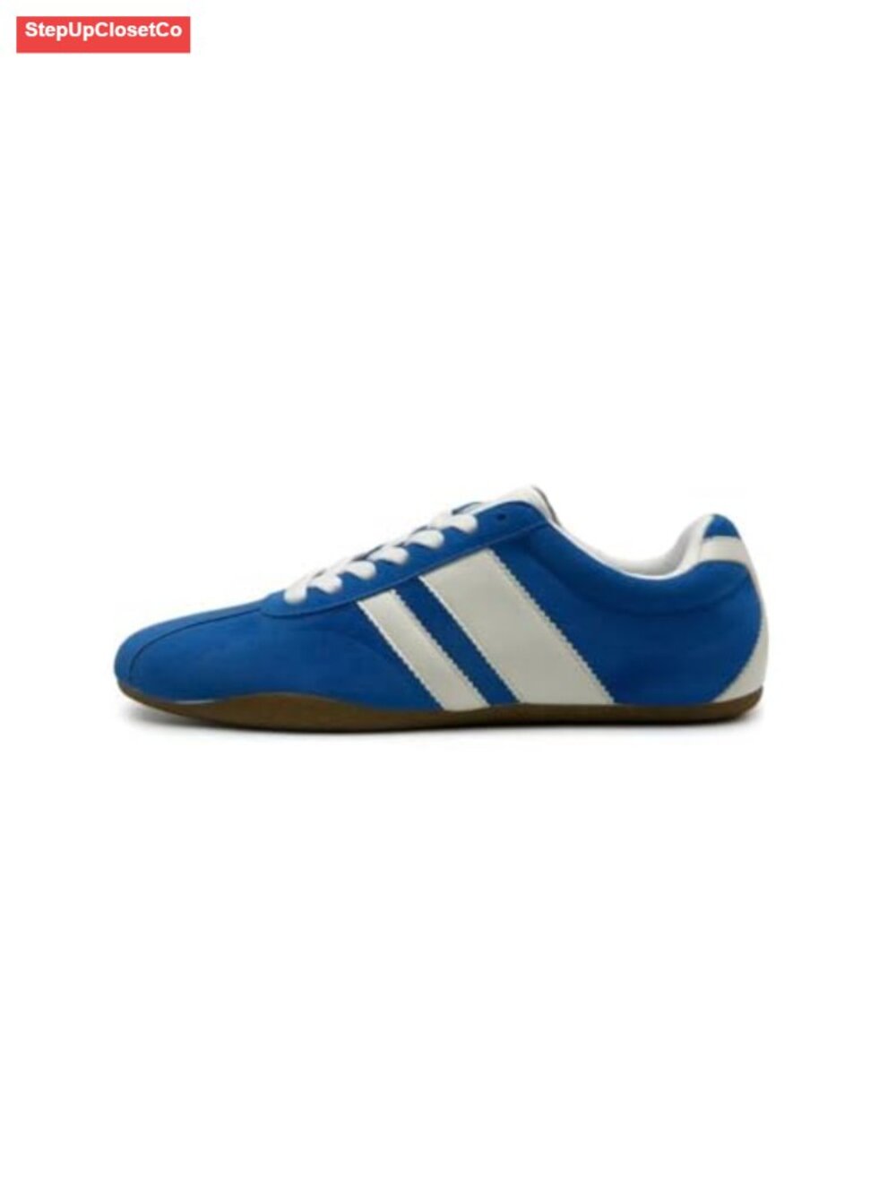 Low-Profile Womens Casual Shoes Retro-Inspired Lace-Up Athletic Sneakers